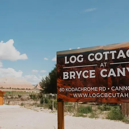 Log Cottages At Bryce Canyon #1 Cannonville Exterior foto
